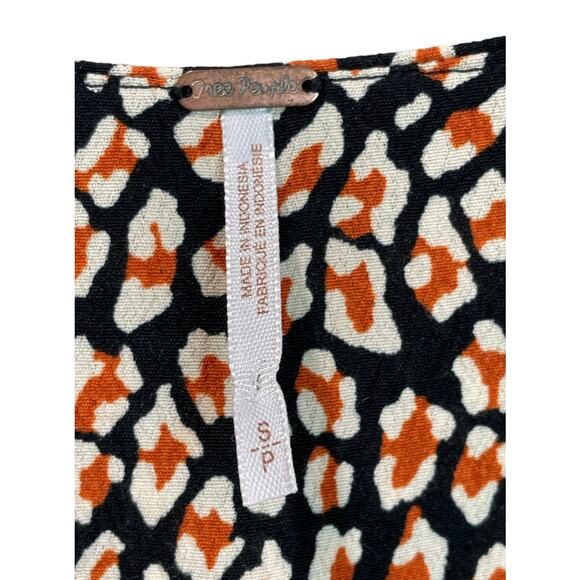 Free People Jess Wrap Dress, Floral, Surplice, Midi, Size Small - Picture 4 of 12